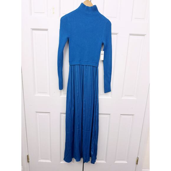 By Anthropologie Thea Twofer Maxi Sweater in Blue (Size XS) - Picture 5 of 12